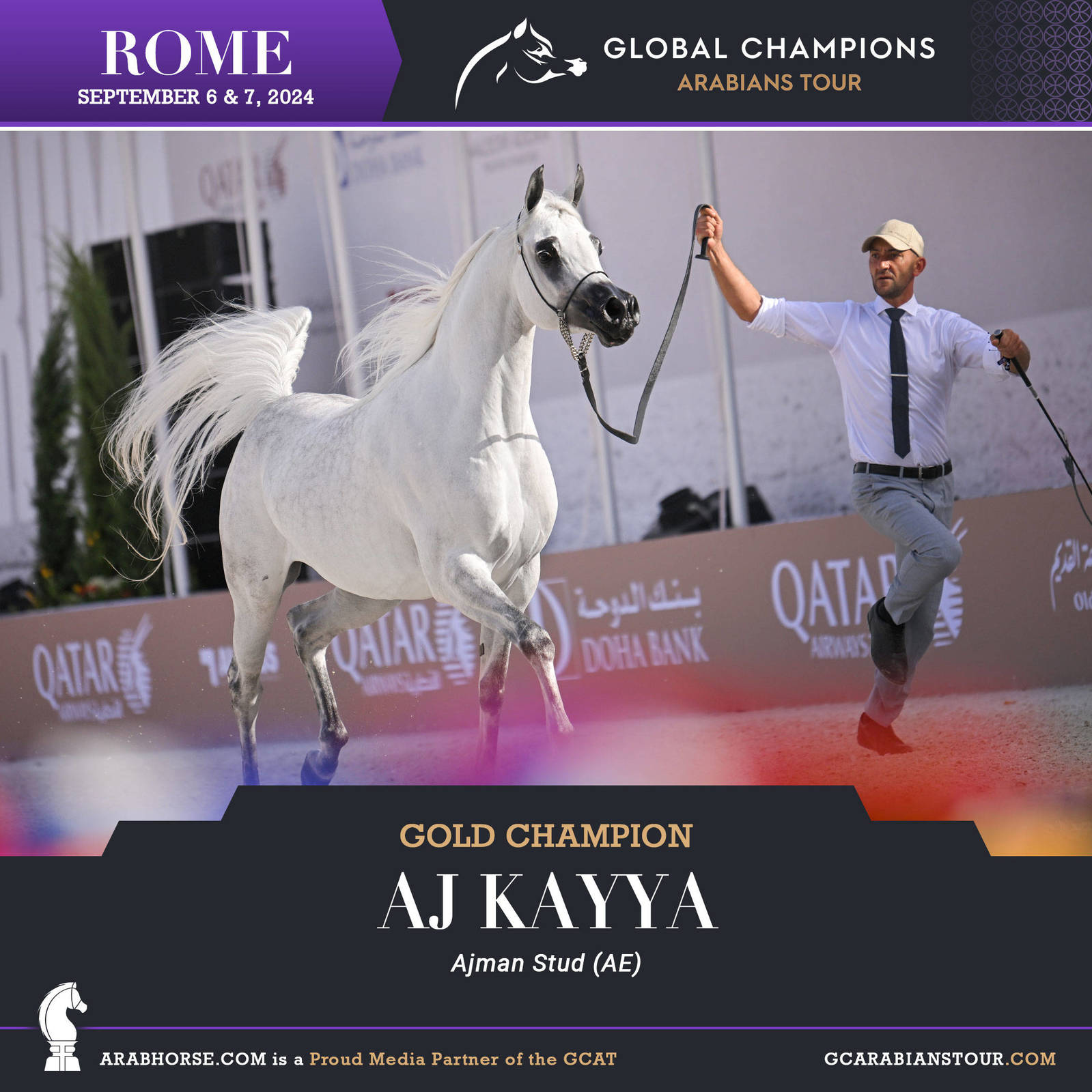 Congratulations to all the Champions Rome GCAT !