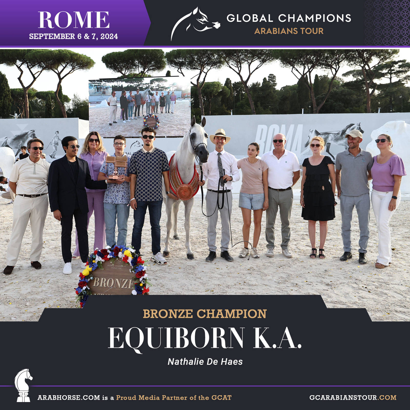 Congratulations to all the Champions Rome GCAT !