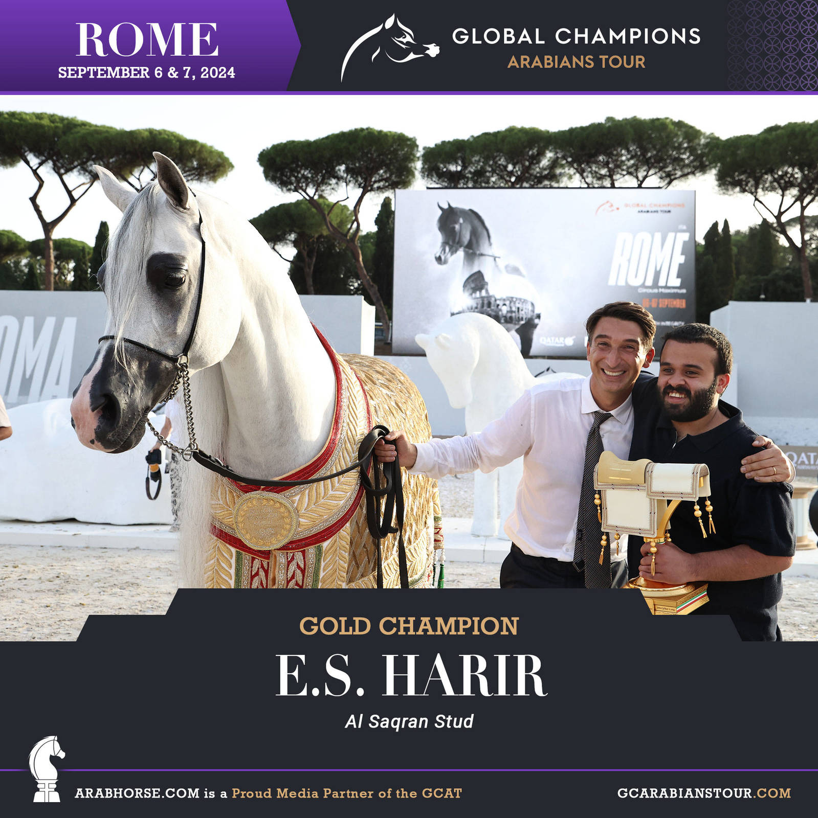 Congratulations to all the Champions Rome GCAT !