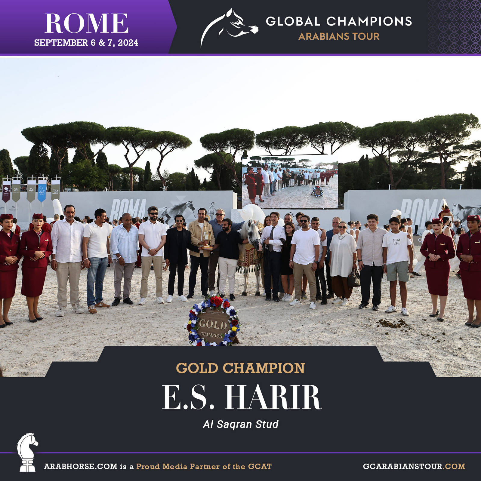 Congratulations to all the Champions Rome GCAT !