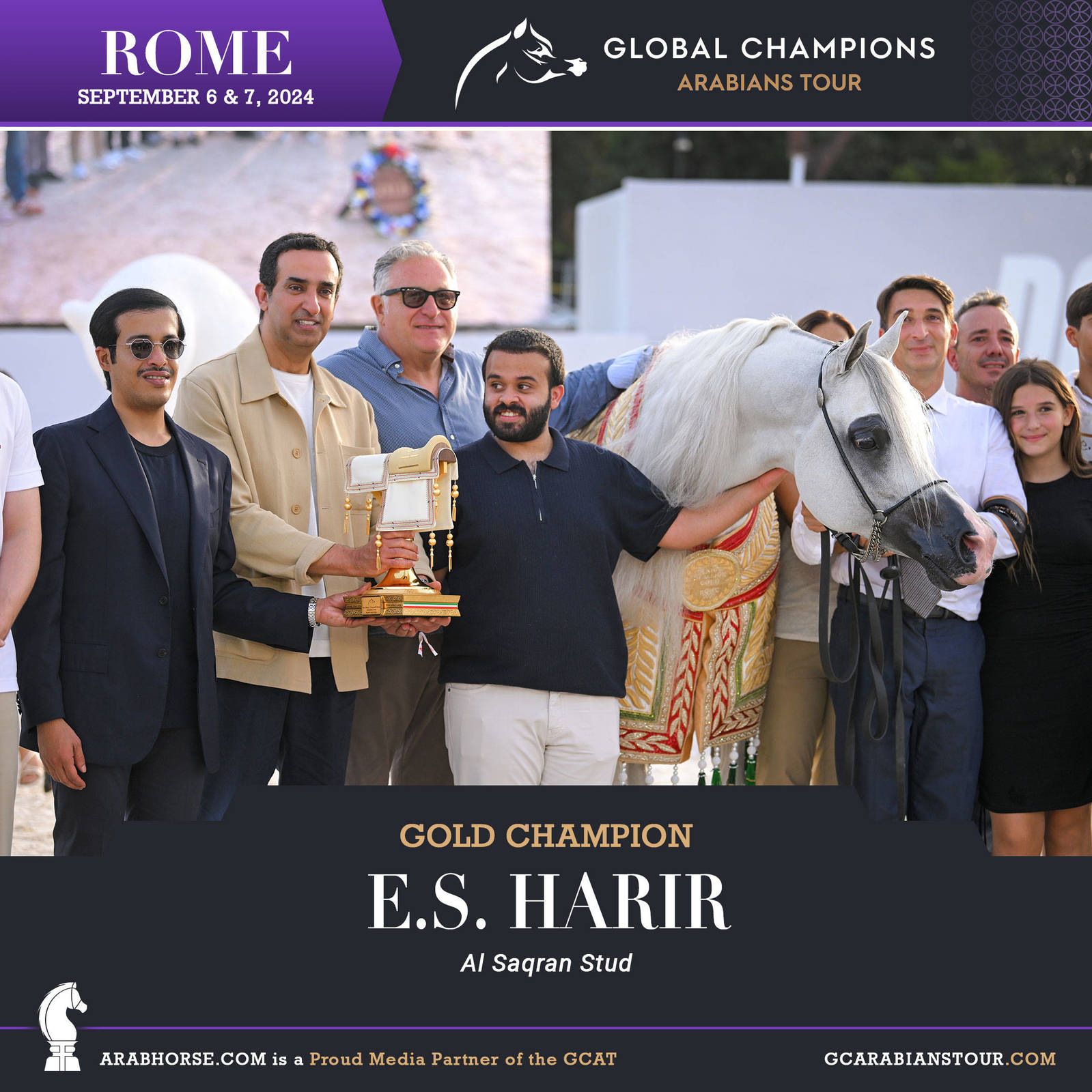 Congratulations to all the Champions Rome GCAT !