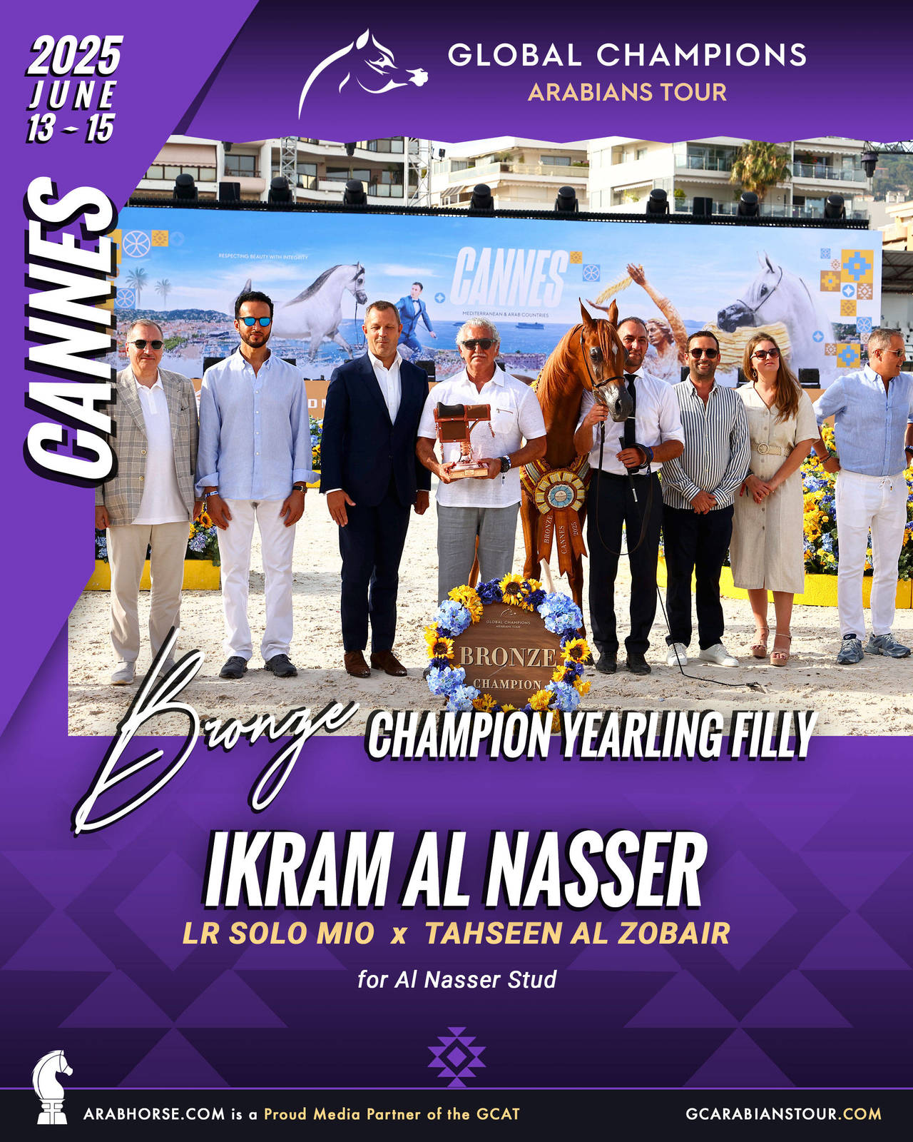 BRONZE Yearling Fillies Champion - GCAT Cannes 2025