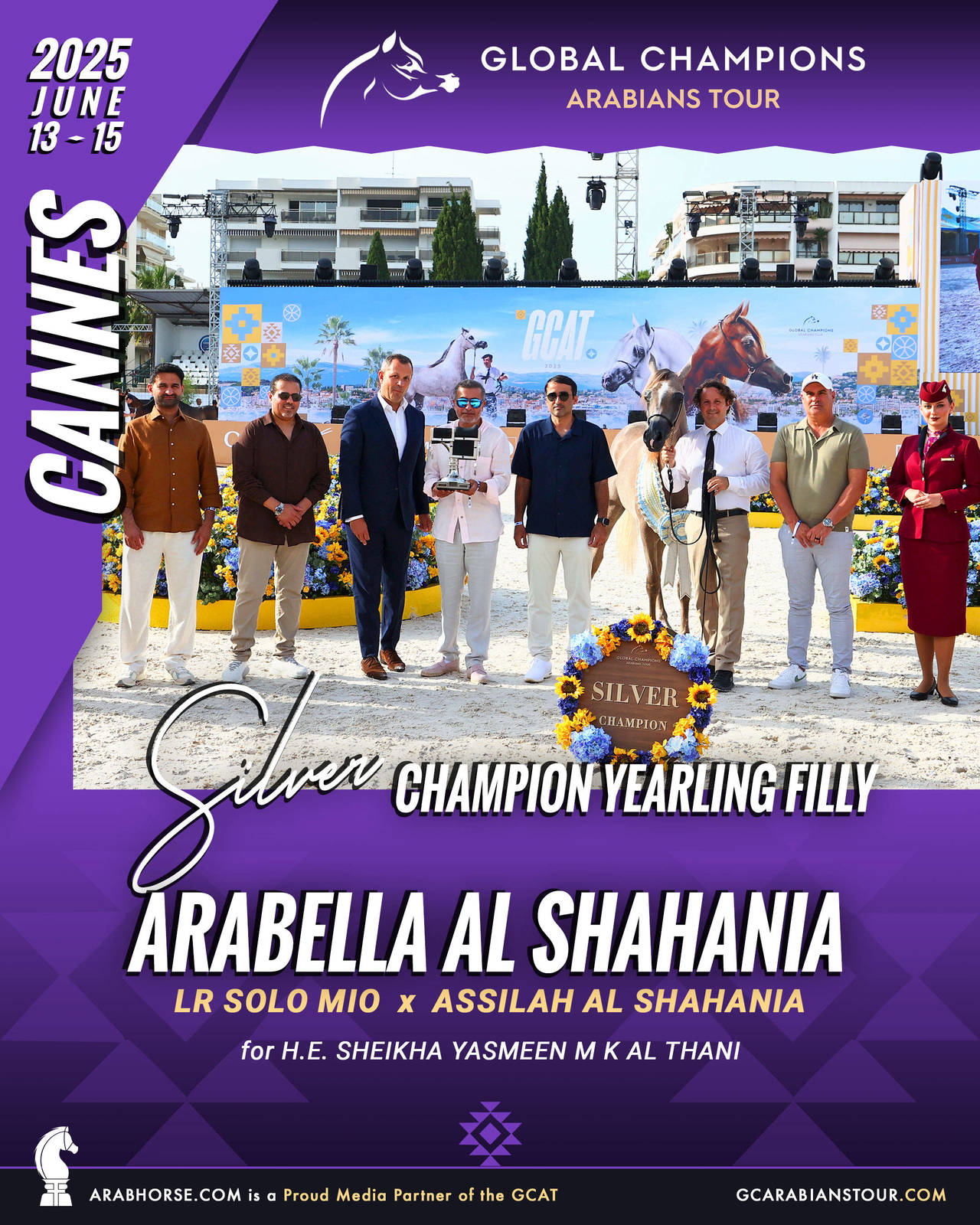 SILVER Yearling Fillies Champion - GCAT Cannes 2025