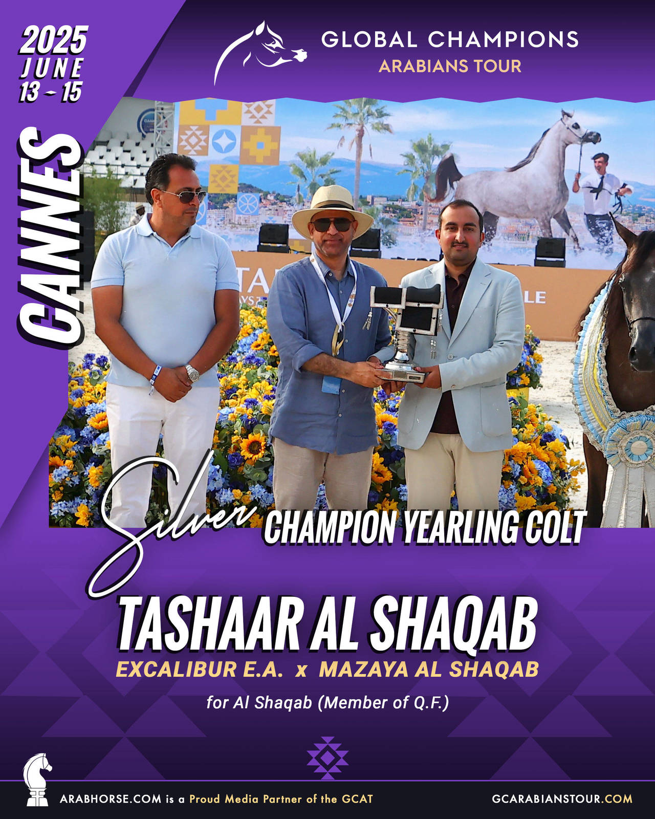 SILVER Yearling Colts Champion - GCAT Cannes 2025