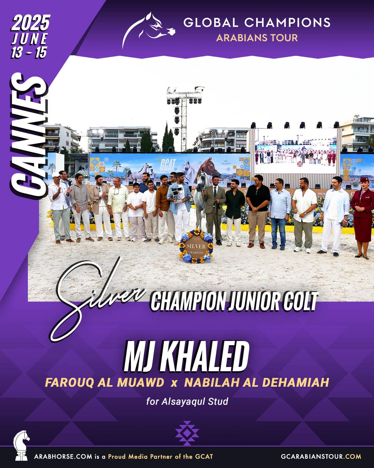 SILVER Junior Colts Champion - GCAT Cannes 2025