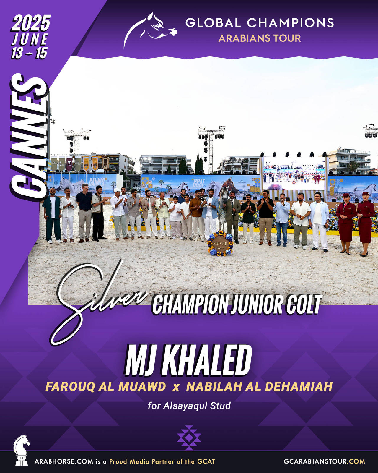 SILVER Junior Colts Champion - GCAT Cannes 2025