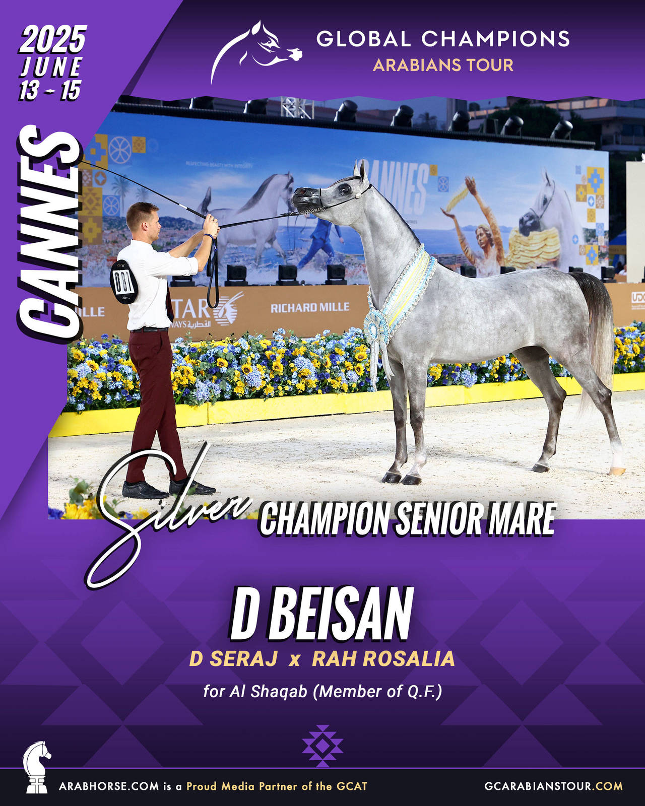 SILVER Senior Mares Champion - GCAT Cannes 2025