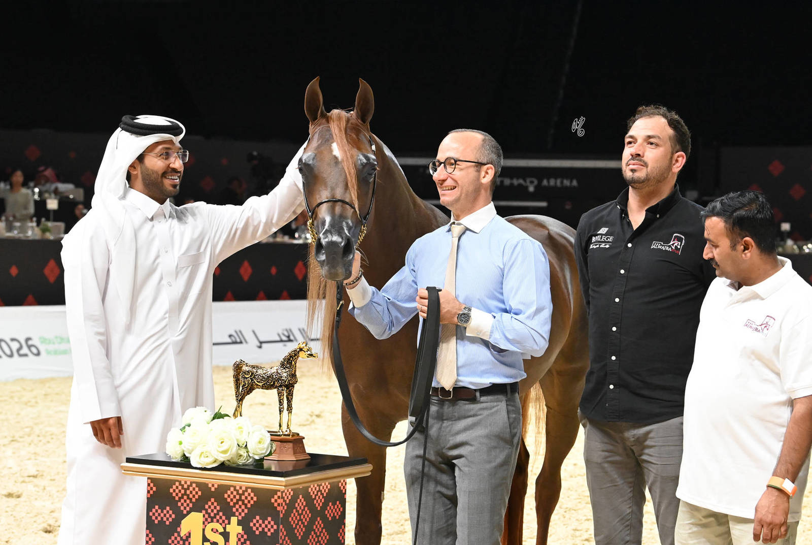 Senior Stallion Silver Champion: STA High Voltaj 