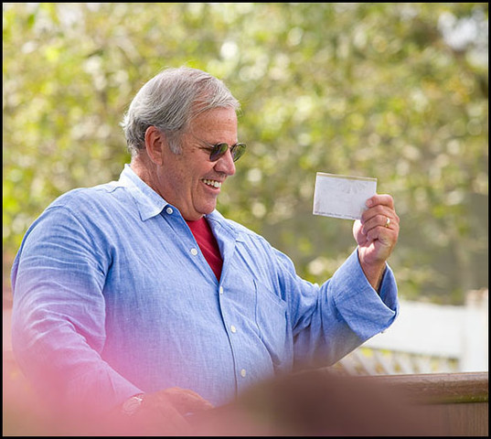 Henry  - Welcomes our guests and reads the card from Marion Richmond to Shai!