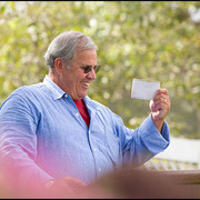 Henry  - Welcomes our guests and reads the card from Marion Richmond to Shai!