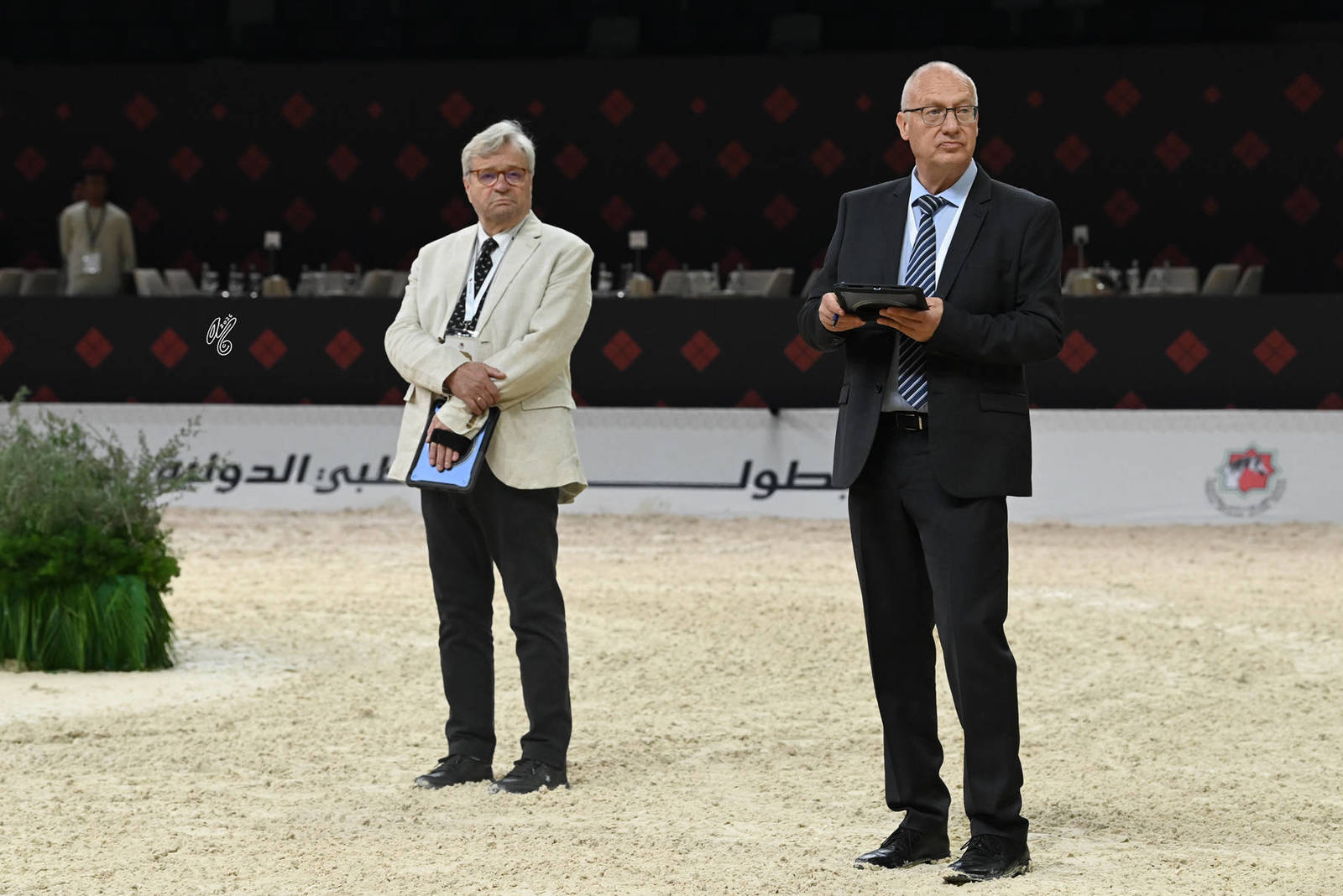 Judges Marek Trela (PL) and Urs Aeschbacher (CH)