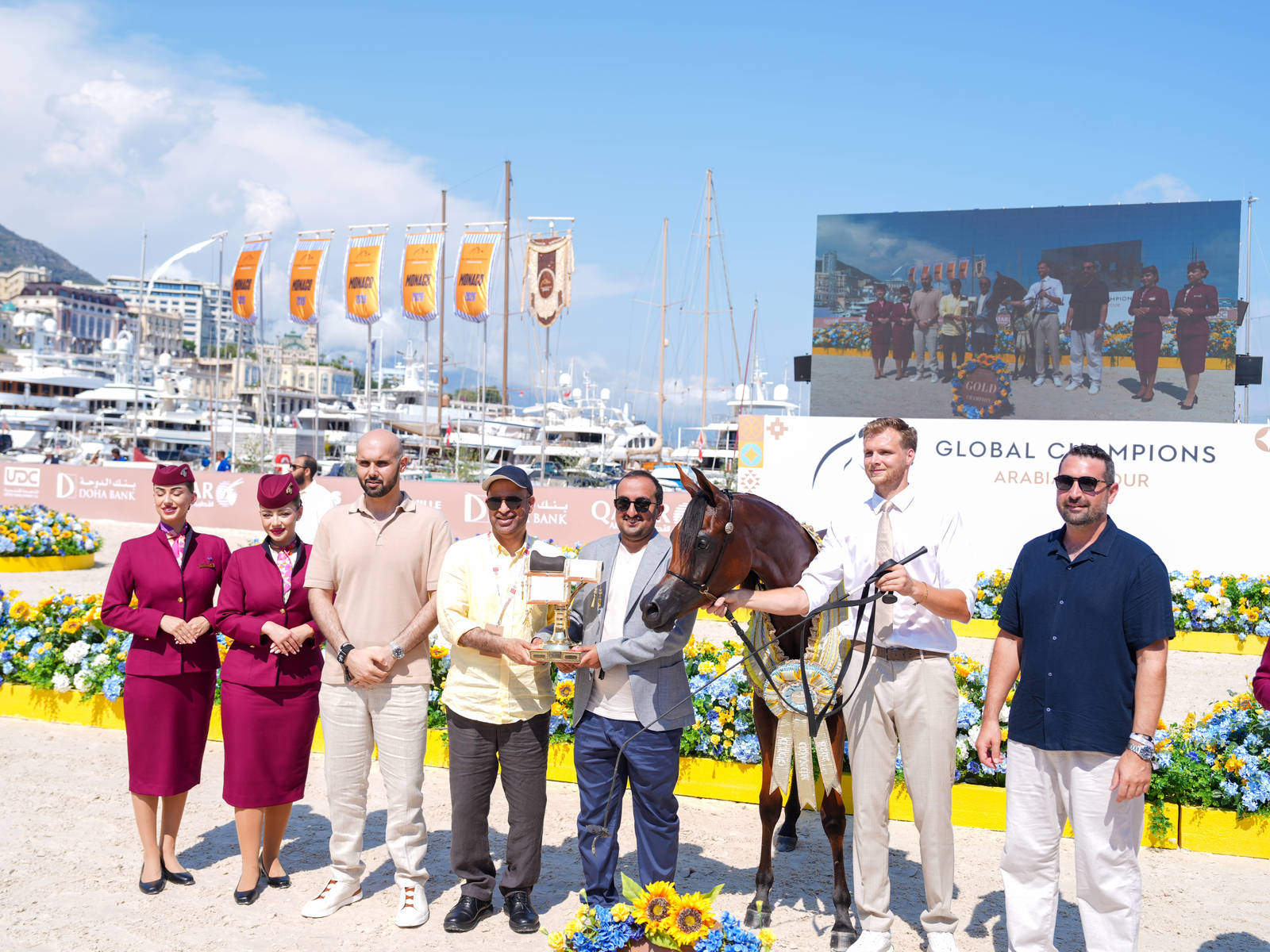GCAT Celebrates a sp[ectacular Monaco Debut !!