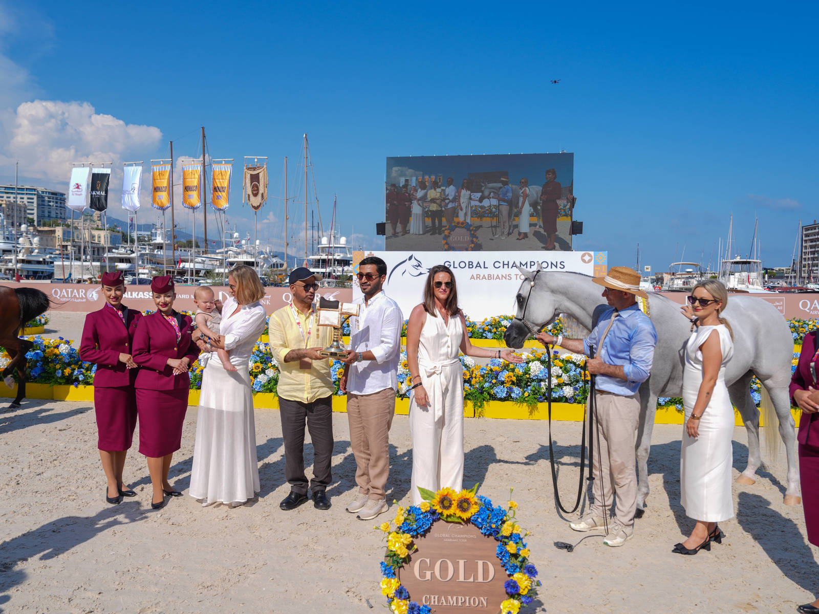 GCAT Celebrates a sp[ectacular Monaco Debut !!