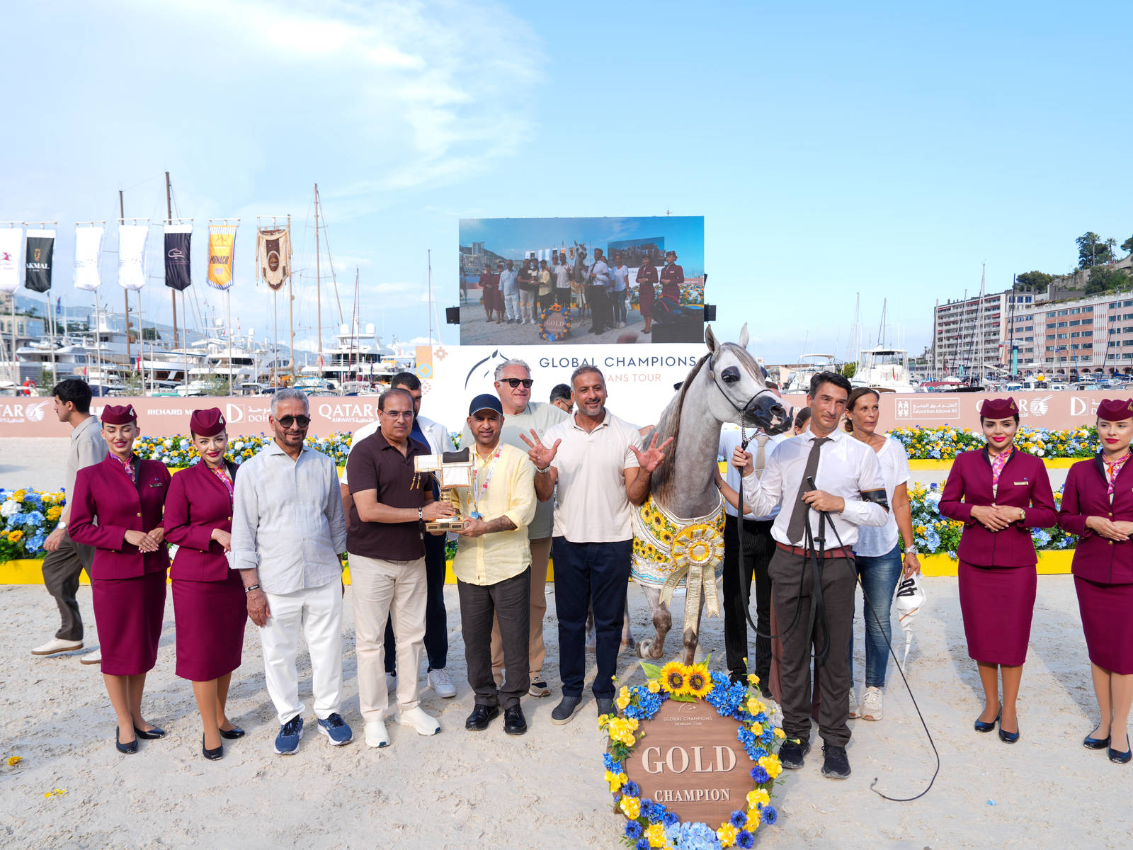 GCAT Celebrates a sp[ectacular Monaco Debut !!
