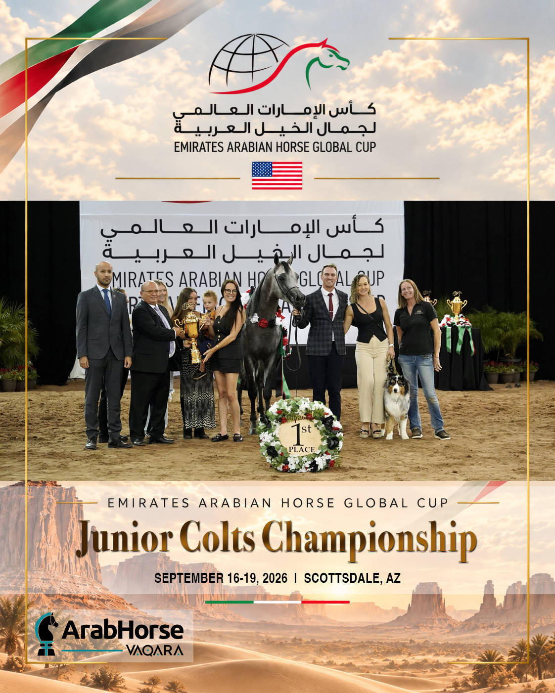Emirates Arabian Horse Global Cup USA 2026