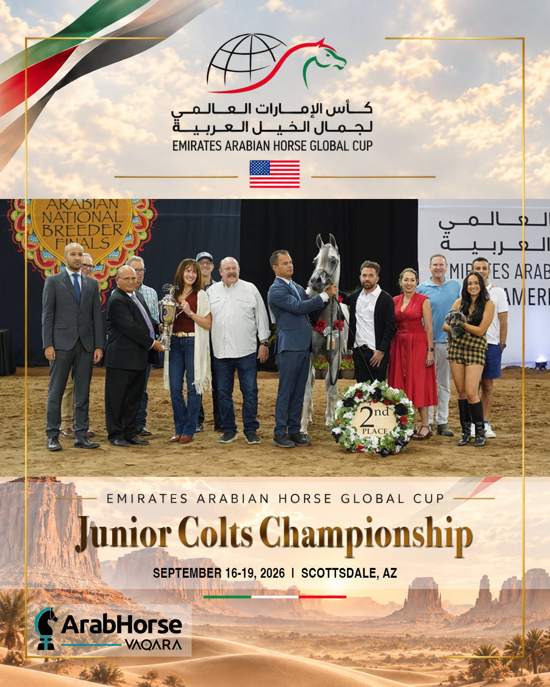 Emirates Arabian Horse Global Cup USA 2026