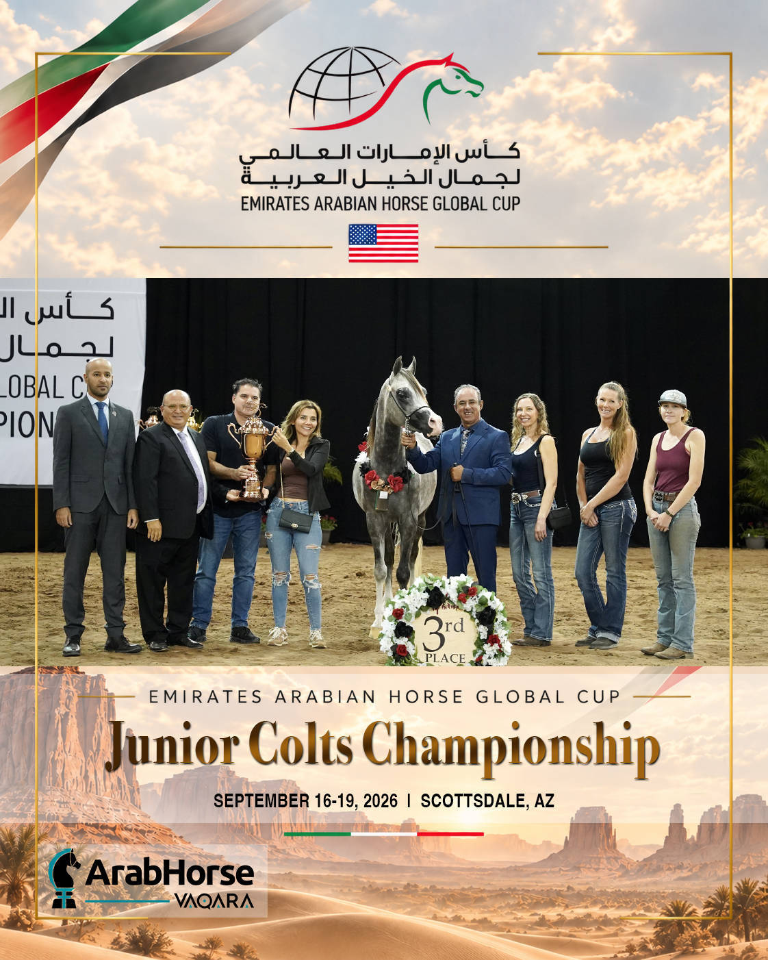 Emirates Arabian Horse Global Cup USA 2026