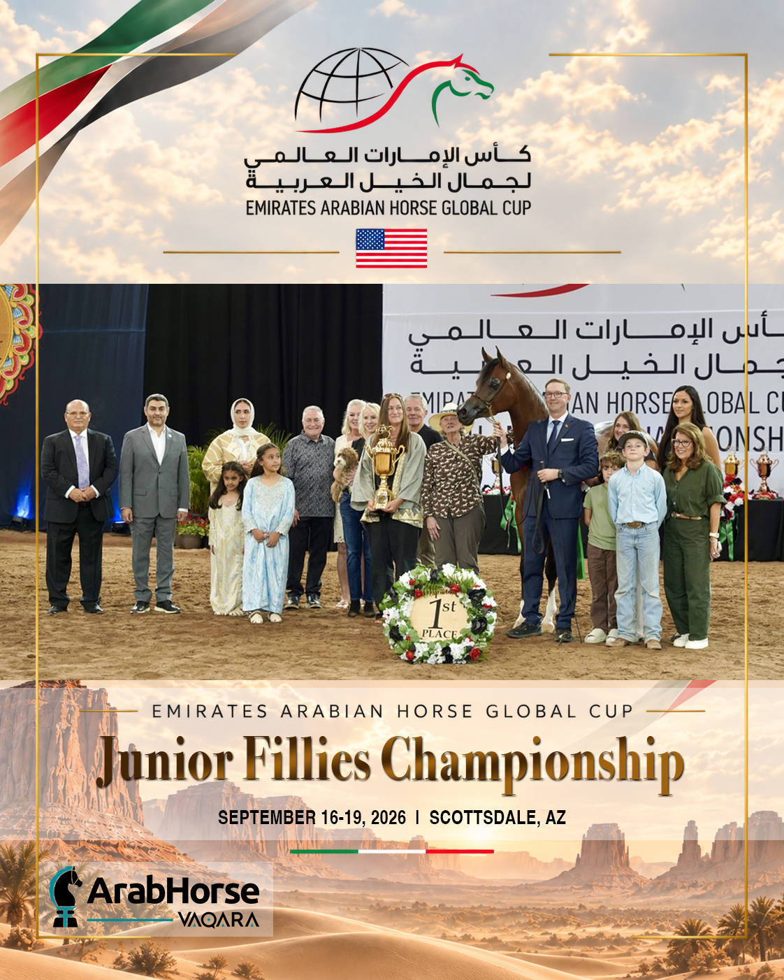 Emirates Arabian Horse Global Cup USA 2026