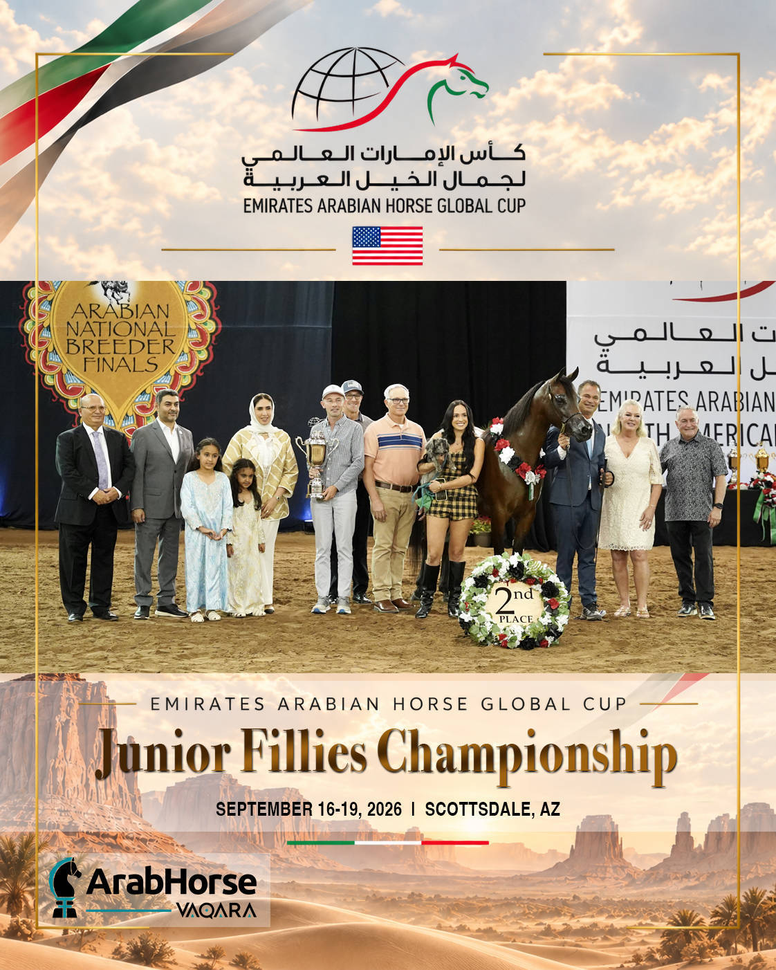 Emirates Arabian Horse Global Cup USA 2026