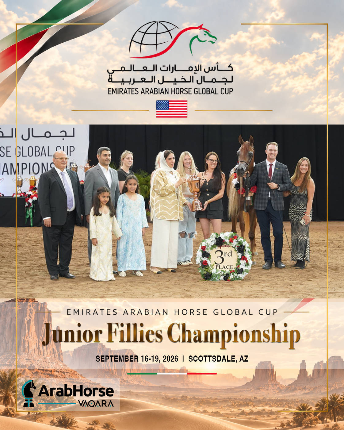 Emirates Arabian Horse Global Cup USA 2026