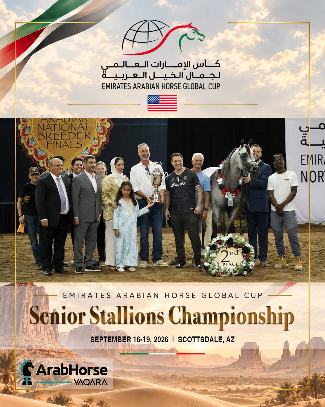 Emirates Arabian Horse Global Cup USA 2026