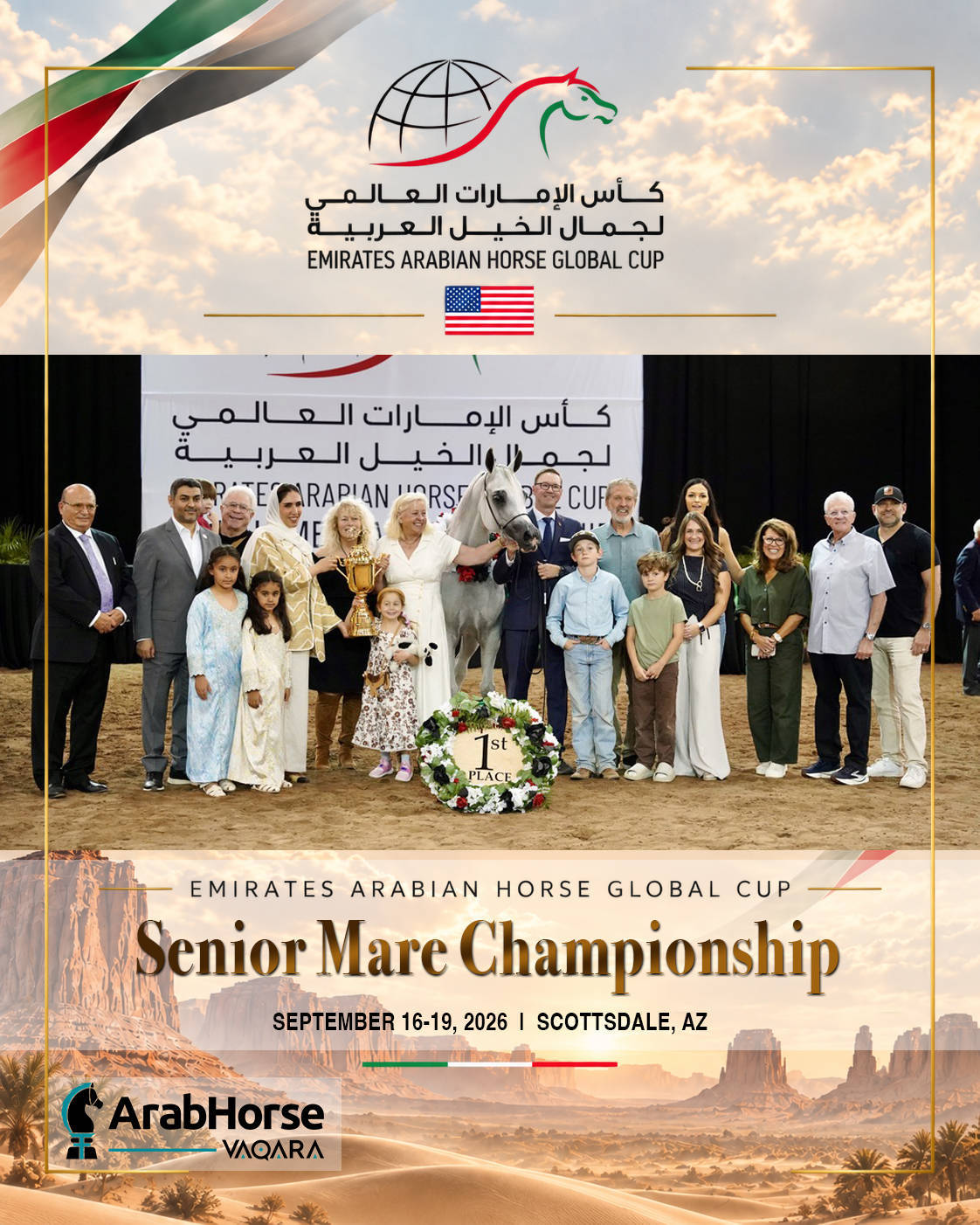 Emirates Arabian Horse Global Cup USA 2026