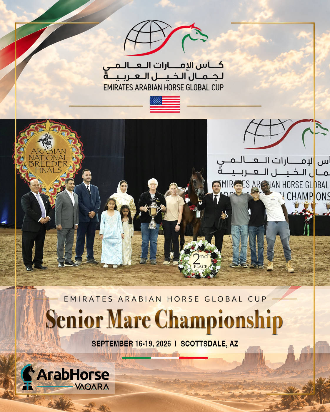 Emirates Arabian Horse Global Cup USA 2026