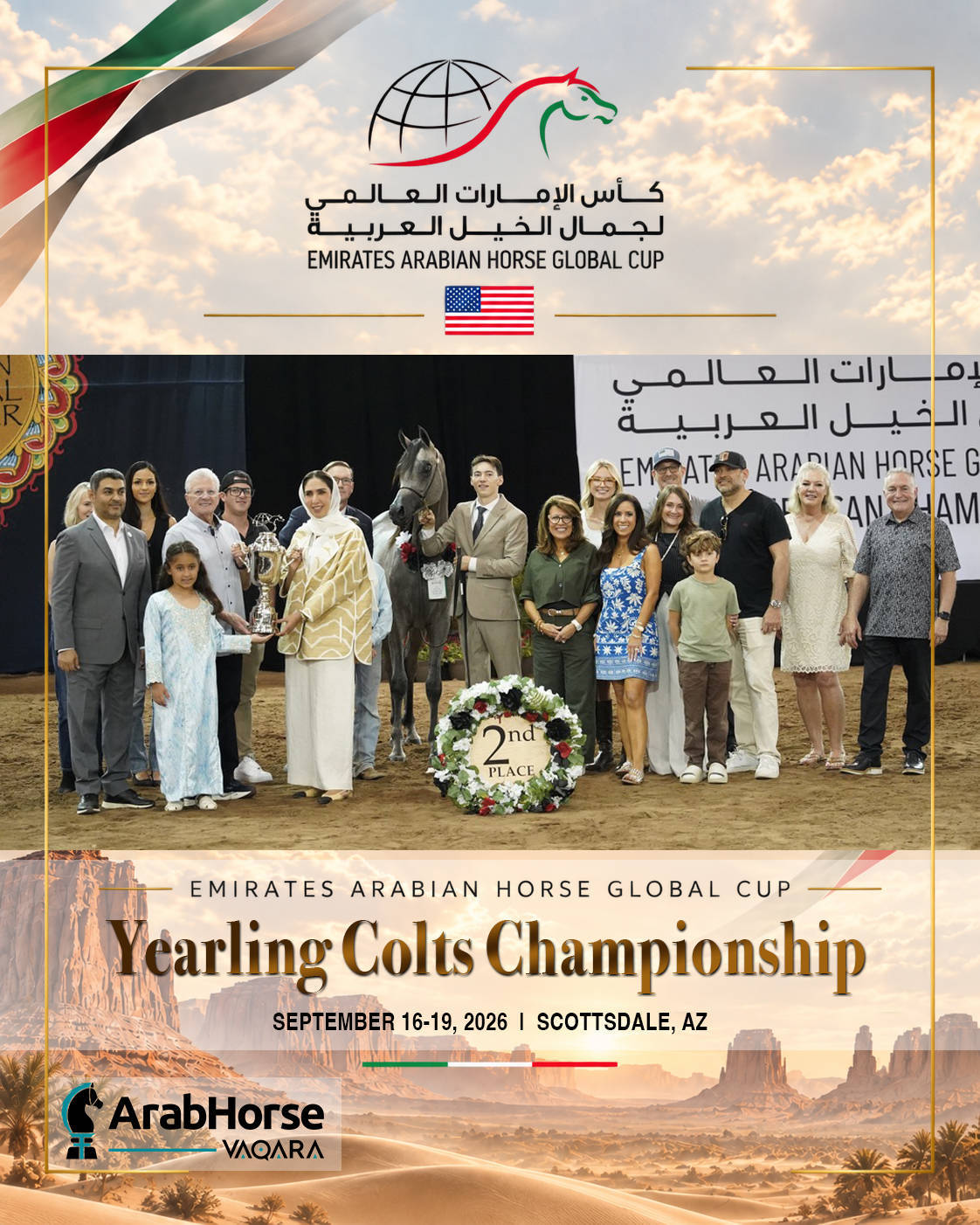 Emirates Arabian Horse Global Cup USA 2026
