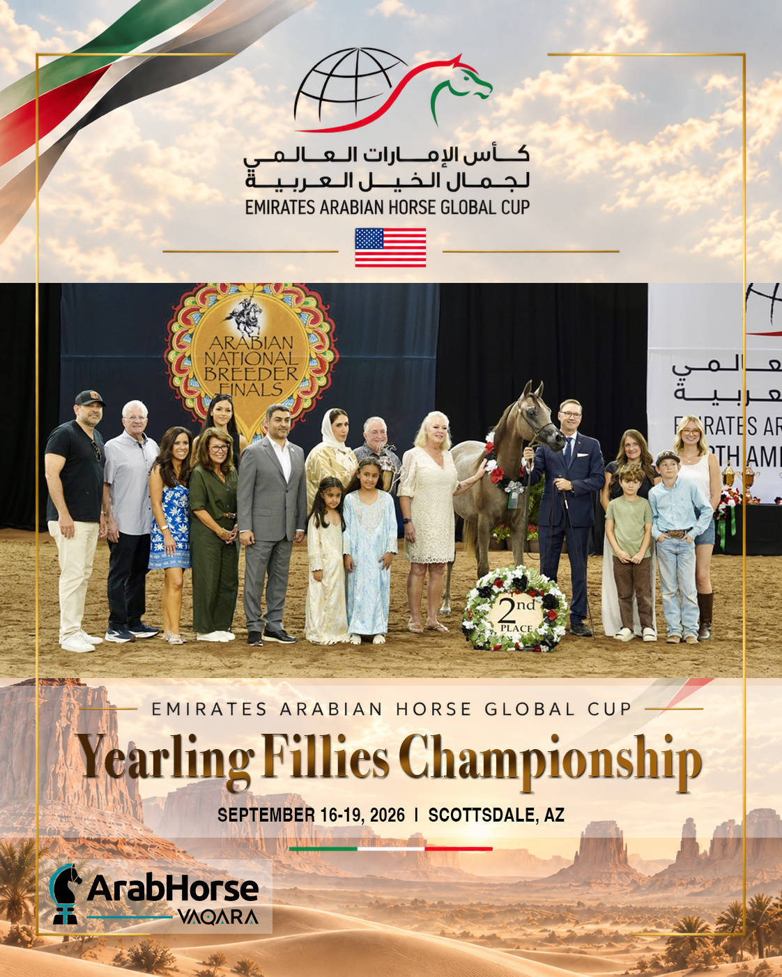 Emirates Arabian Horse Global Cup USA 2026