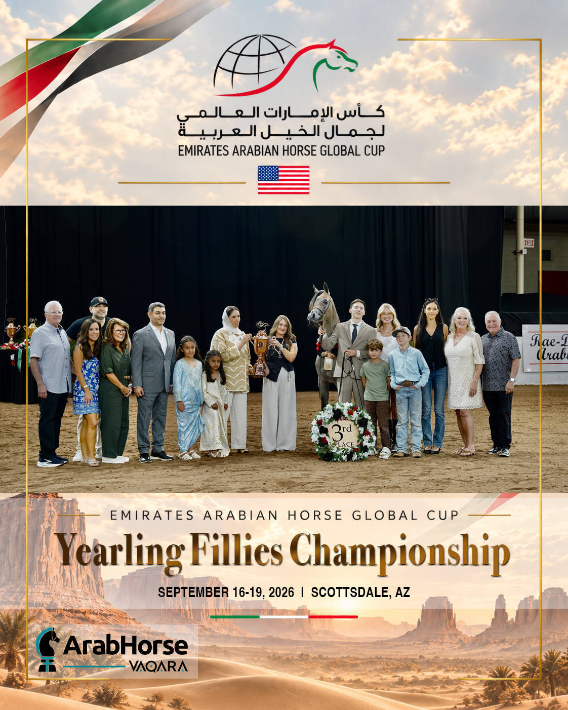 Emirates Arabian Horse Global Cup USA 2026
