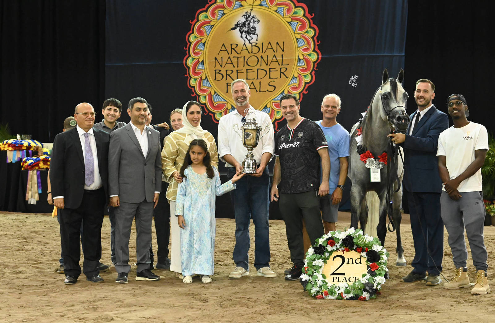 Silver Champion Senior Stallion: Aria Khadeem 