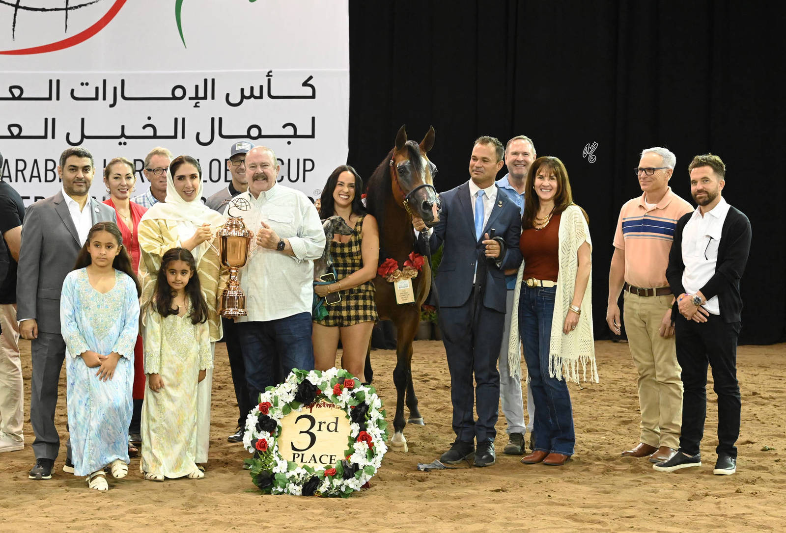 Bronze Champion Senior Mare: Esmeralda ENB