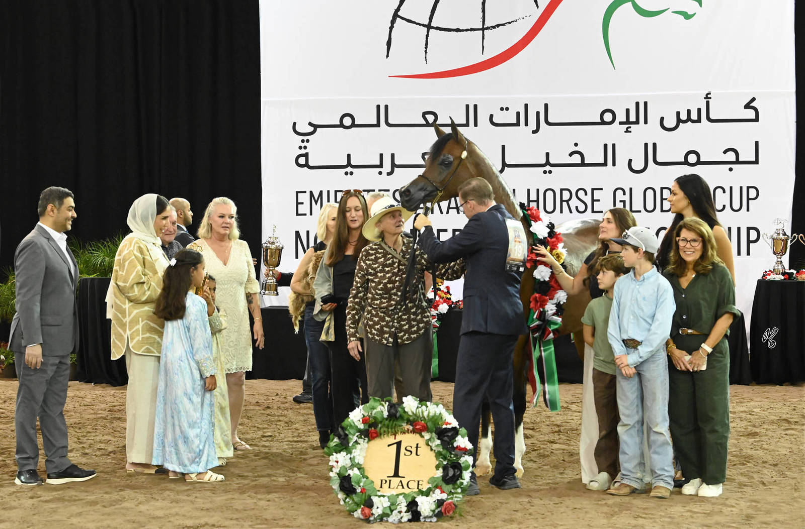 Gold Champion Junior Filly: Al Noor Miralena