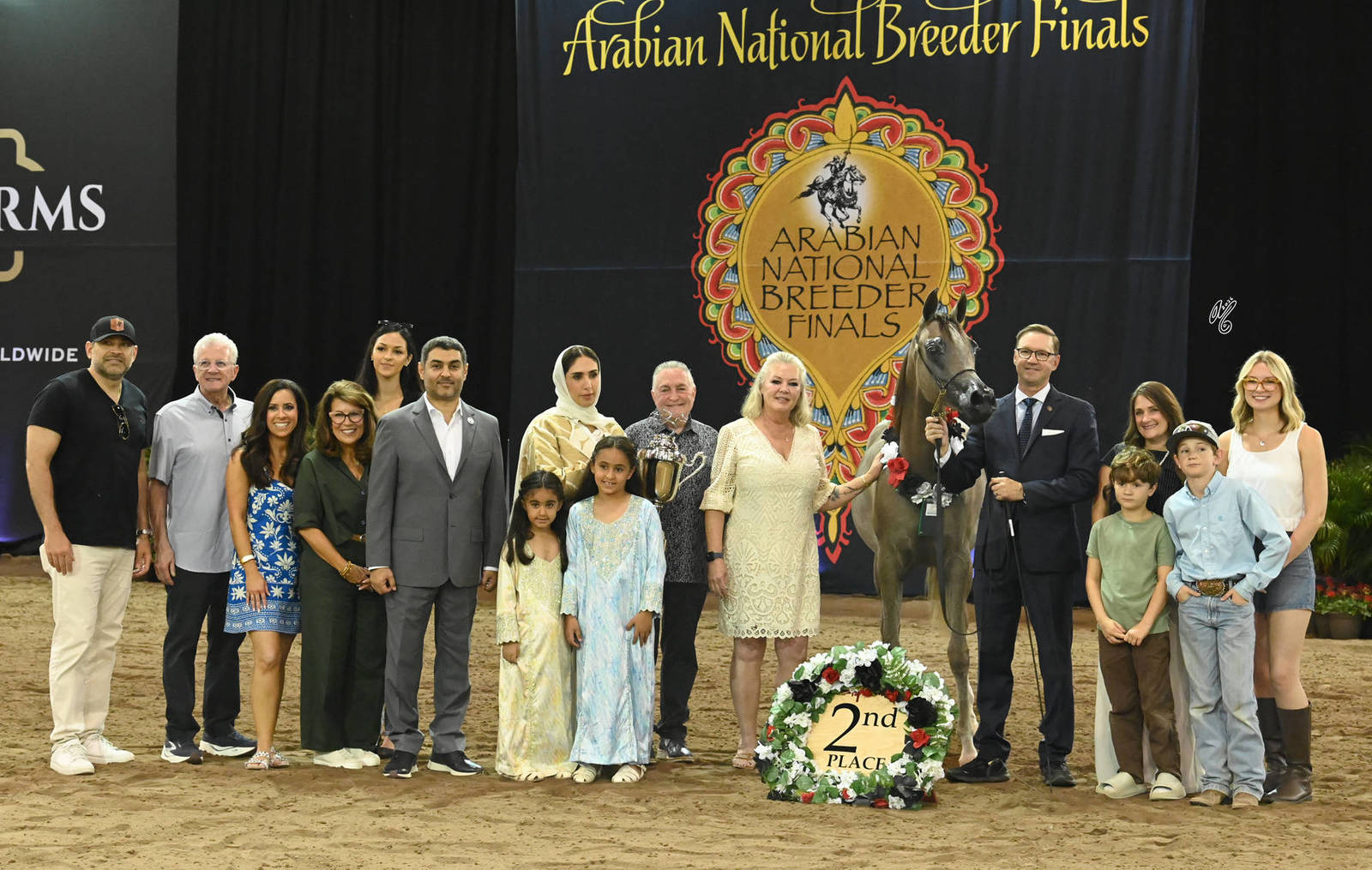 Yearling Filly Silver Champion:  Amourette LRA 