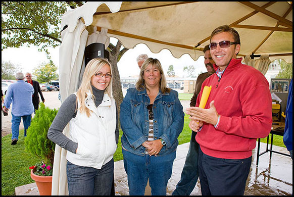 Tiffany, Jennifer, Daniel Scmidt with David Cains of Stonewall Farm