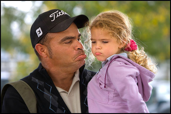 Gerard Paty with daughter Brennen, she wanted birthday cake!!!