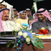Ajman Show - Sh. Humaid and Sh. Ammar enjoying the show