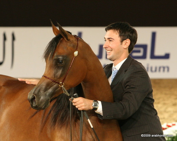 Dubai - Najdah Al Zobair and Tom Schoukens

1st place 2 year old Fillies