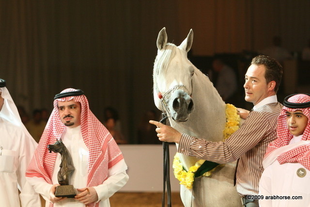 Dubai - Nijem Ibn Eternity by Eternity, owned by Al Khalediah Stables