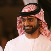 Dubai - Crown Prince of Ajman, HH Sheikh Ammar bin Humaid Al Nuaimi and owner of the famous Ajman Stud