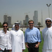 Dubai Stud - Scott, Mohammed, David and Abdelaziz from Dubai Stud.