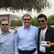 Dubai Stud - Tarek from El Farida Stud in Cario, David Cains, and Nofal from Jordan