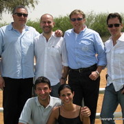 Dubai Stud - David and Scott and our Italian Friends, Woody, Simone, Paolo and Suzie