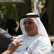 Dubai Stud - Mohammed the stud manager for Dubai Arabian Horse Stud.