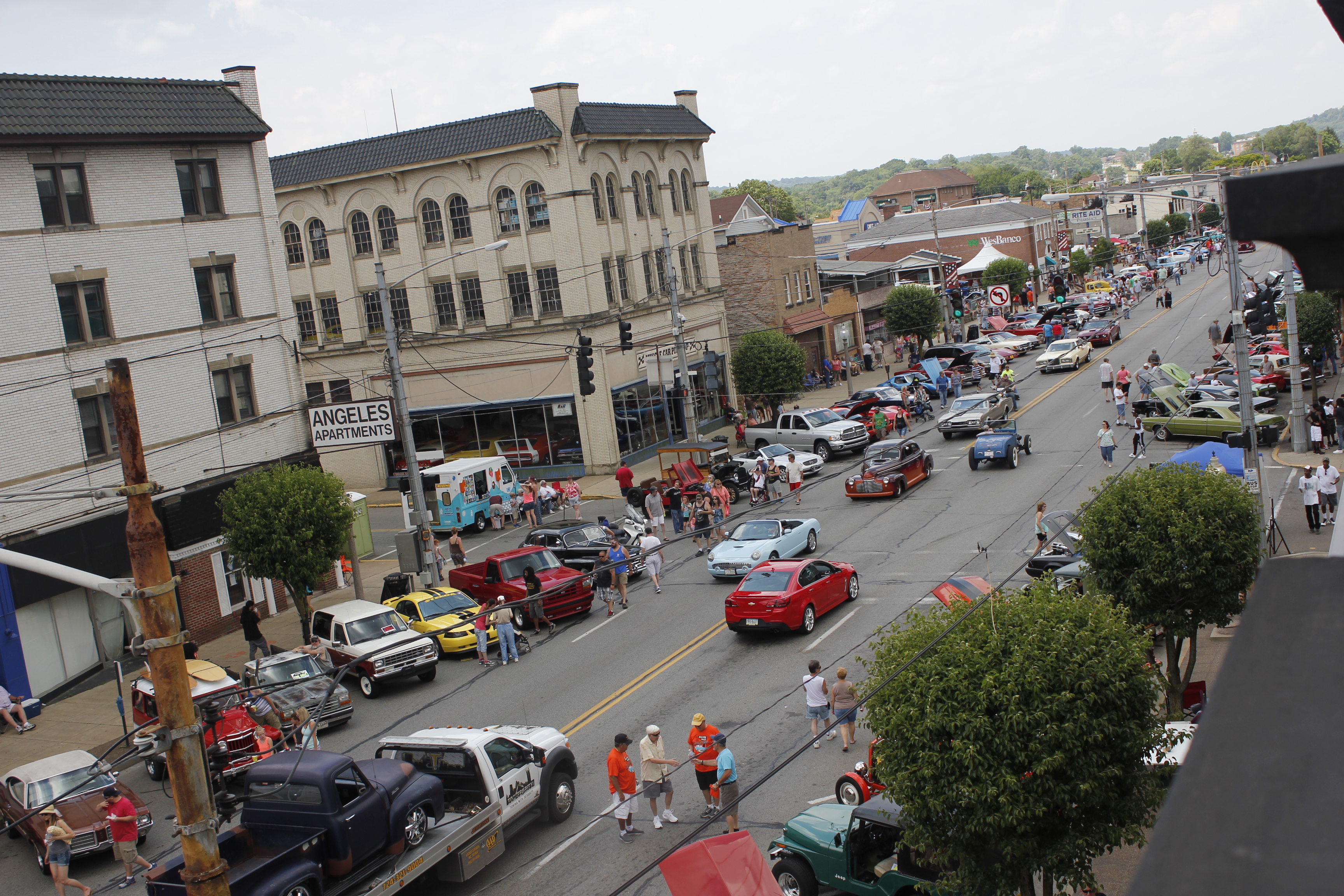 Beaver Falls Car Cruise June 11, 2016 Beaver County Radio