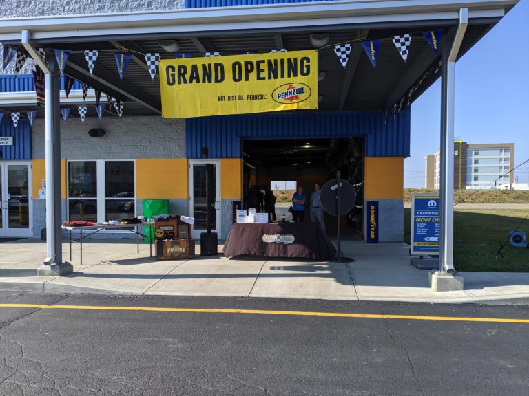 Grand Opening Broadcast at Express Lane Service Center at the Beaver