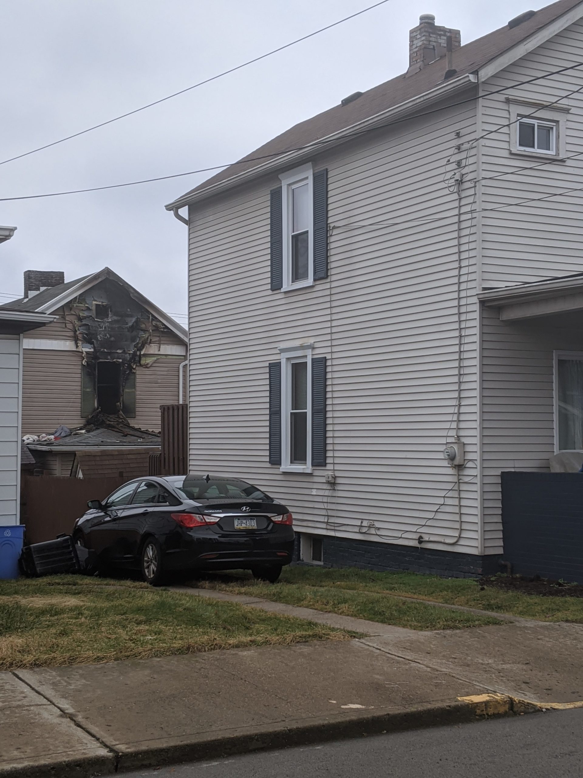 Rochester Car Fire - jrbvcwt