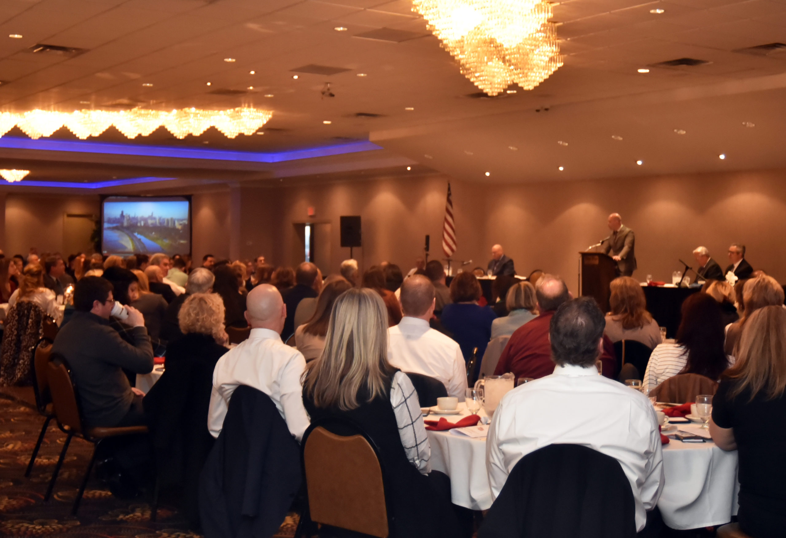 State of the County annual meeting held at The Fez, 200+ in attendance.