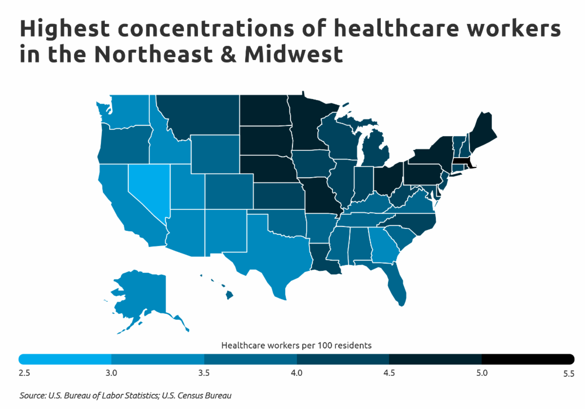 Pennsylvania Has the 10th Most Healthcare Workers Per Capita Beaver