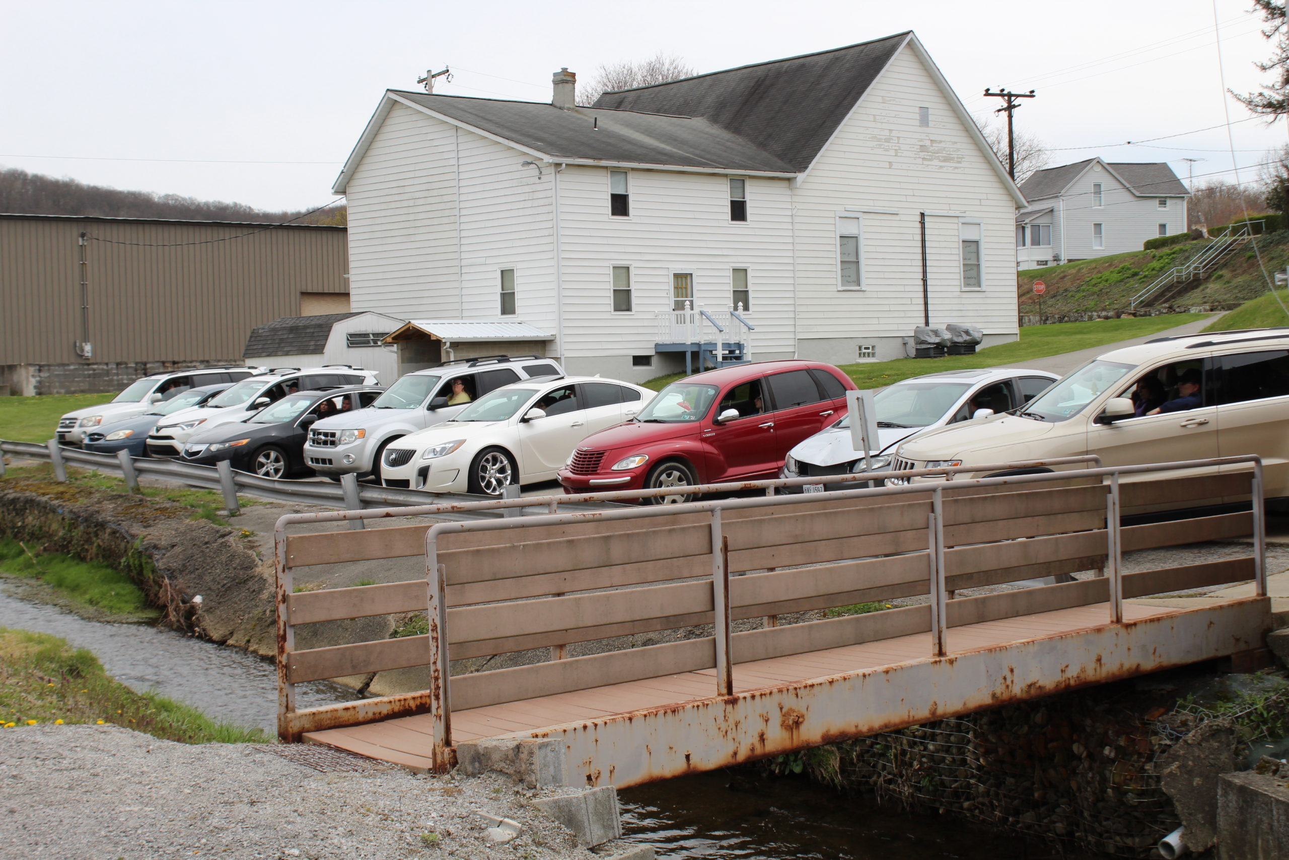Part DriveIn And Part Car Cruise. Words to Describe A New Galilee
